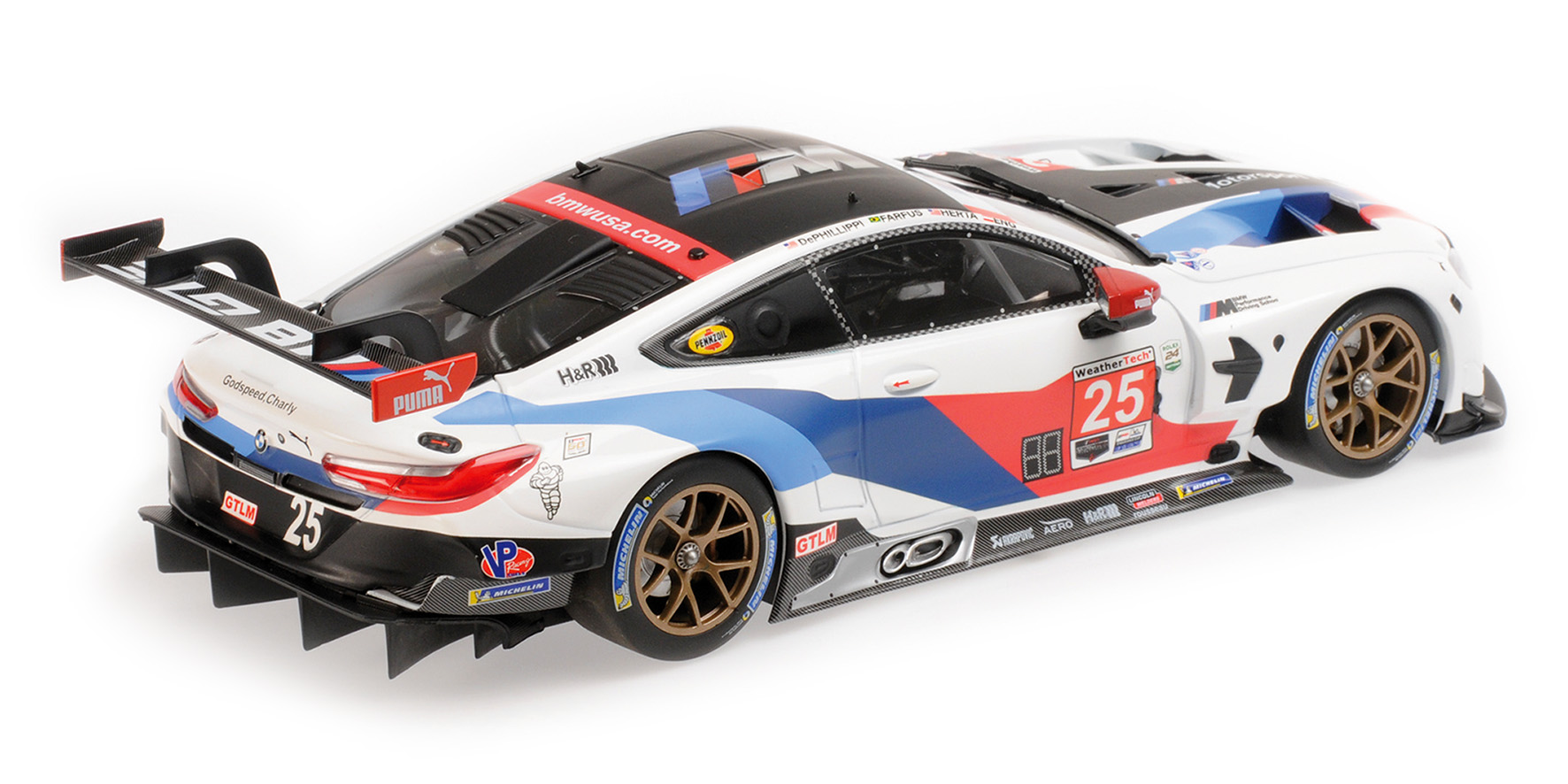 BMW M8 GTE - DE PHILIPPI/FARFUS/HERTA/ENG - CLASS WINNERS 24H DAYTONA 2019