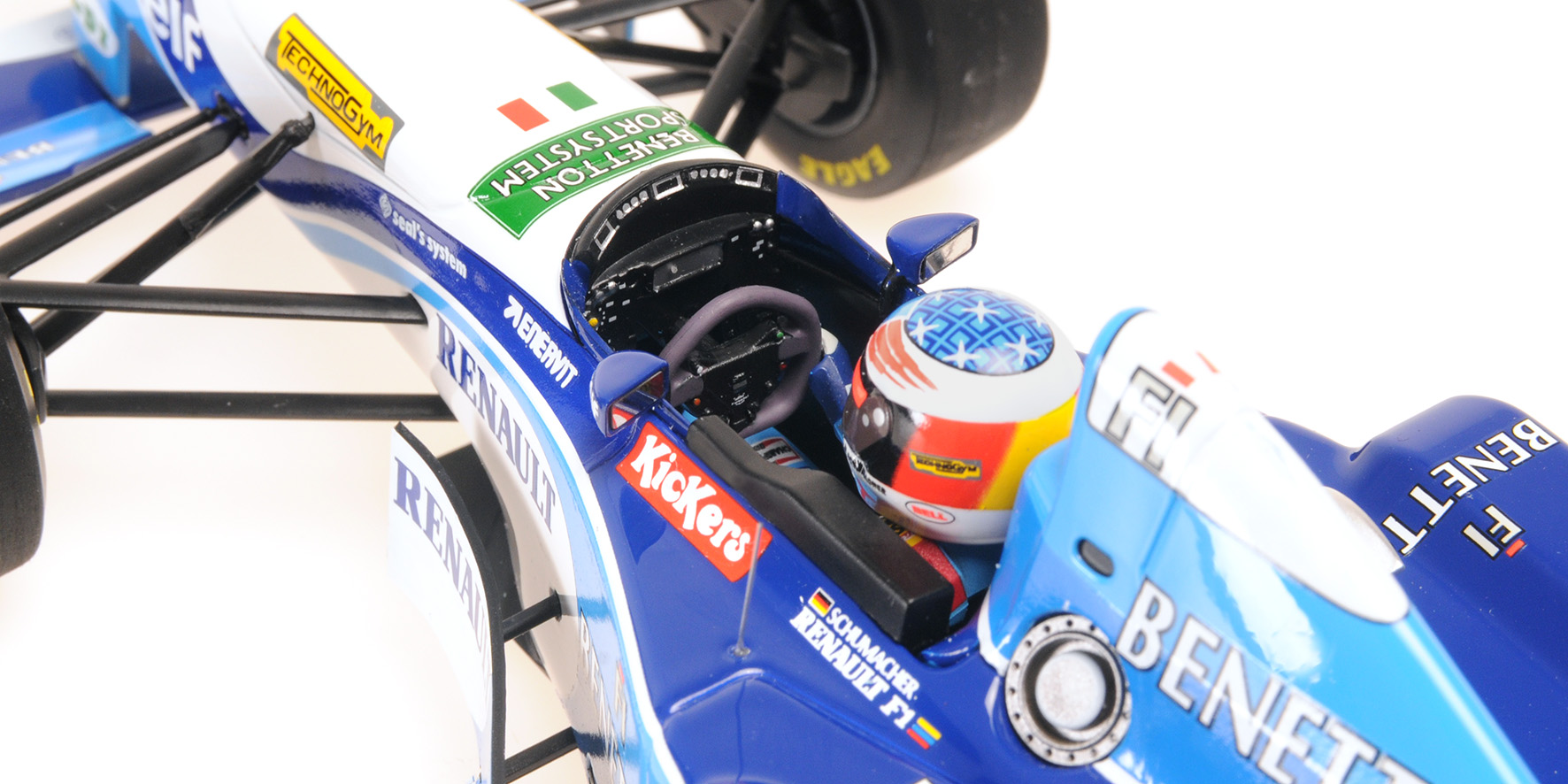 BENETTON RENAULT B195 - MICHAEL SCHUMACHER - WINNER FRENCH GP 1995