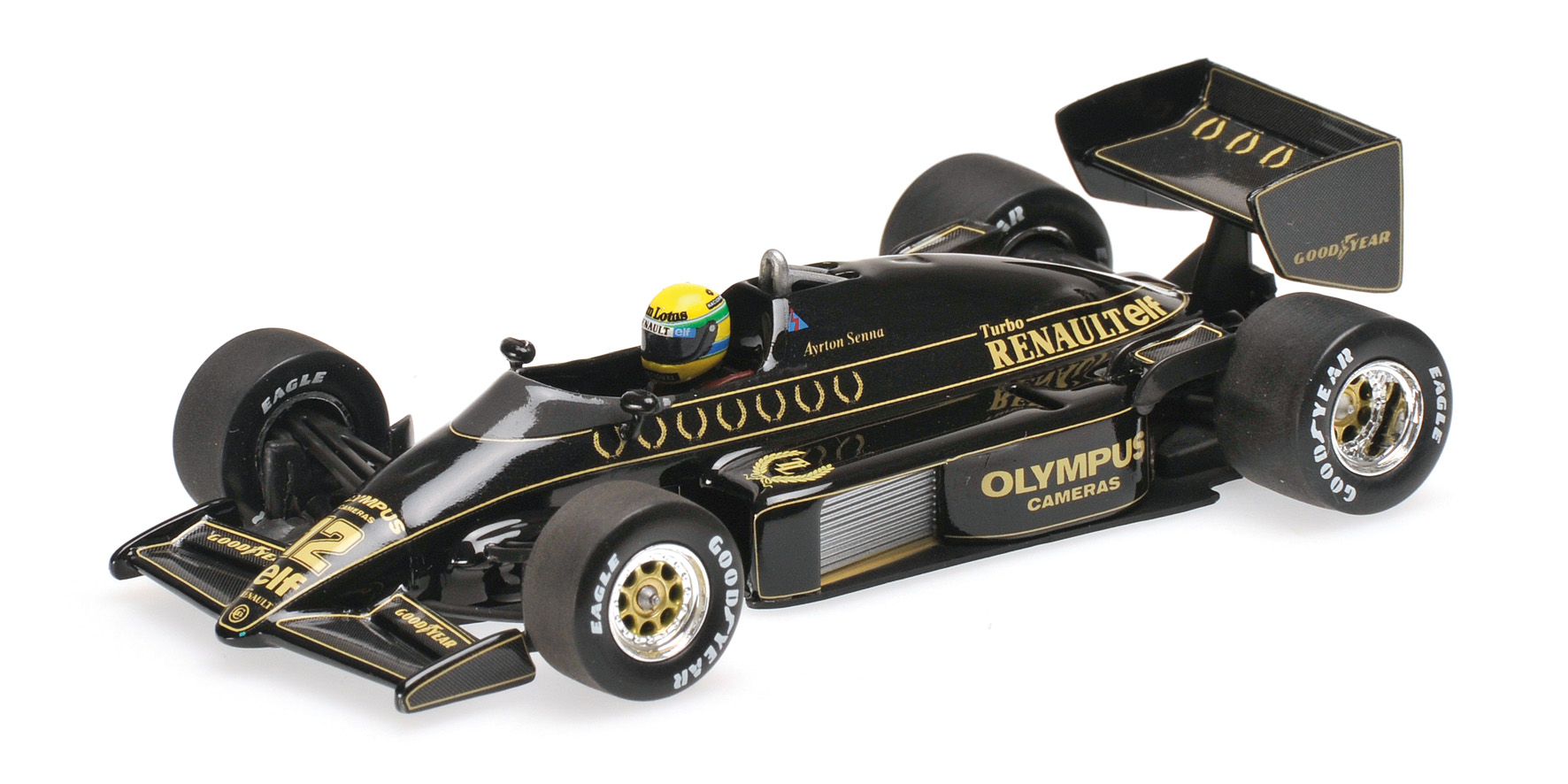 LOTUS RENAULT 97T - AYRTON SENNA - 1985