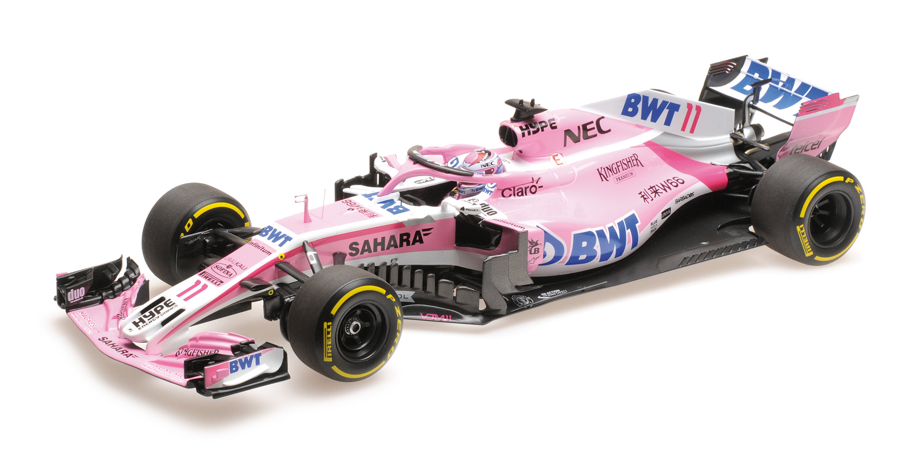 SAHARA FORCE INDIA F1 MERCEDES VJM11 - SERGIO PÉREZ - 2018