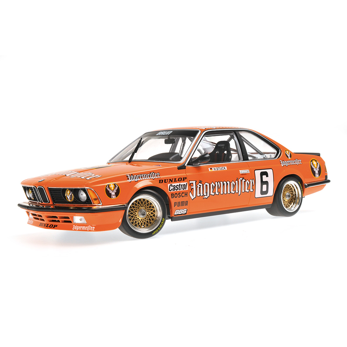 BMW 635 CSI - JÄGERMEISTER BRUN MOTORSPORT - STUCK - DPM 1984