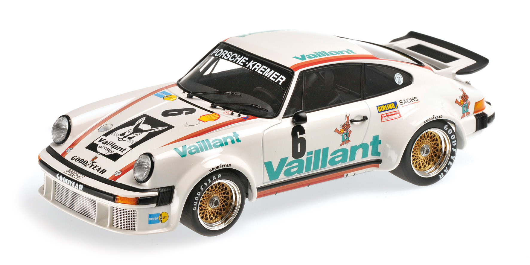 PORSCHE 934 - 'VAILLANT' - BOB WOLLEK - NORISRING EGT 1976