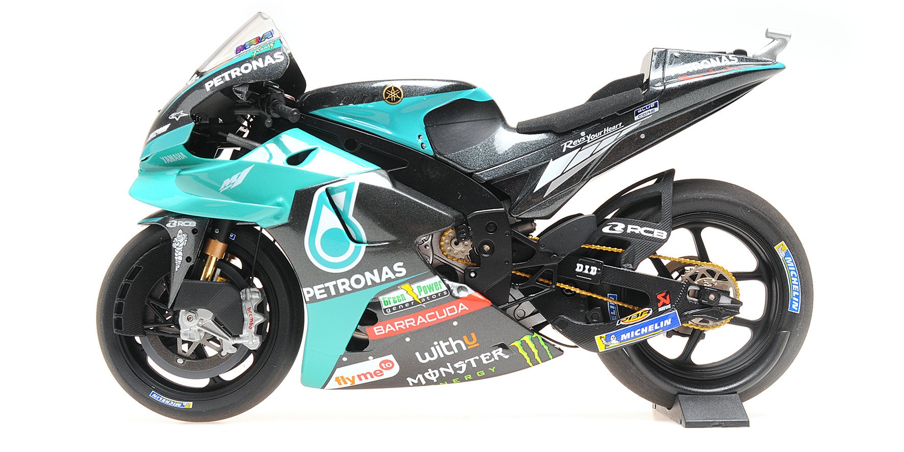 YAMAHA YZR-M1 - TEAM PETRONAS YAMAHA SRT - FRANCO MORBIDELLI - MOTOGP 2021