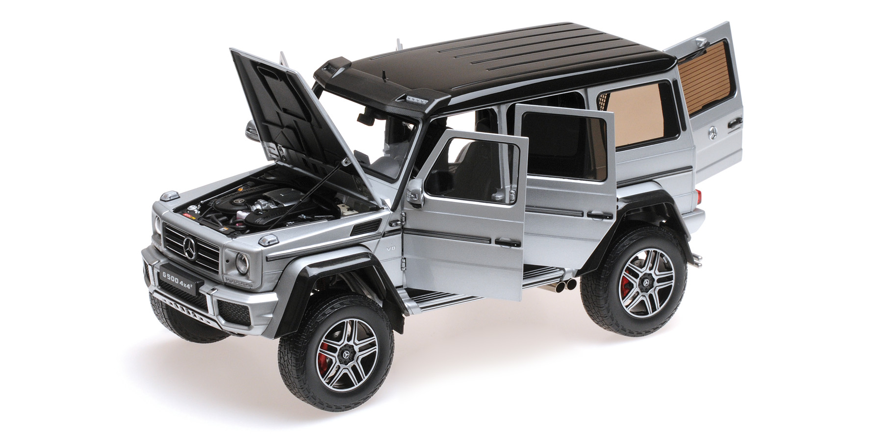 MERCEDES-BENZ G500 4X4² －SILVER