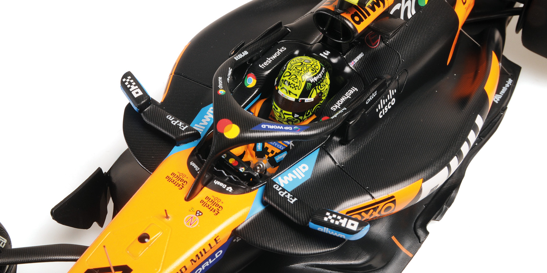 MCLAREN FORMULA 1 TEAM MCL39 - LANDO NORRIS - WINNER HUNGARIAN GP 2025