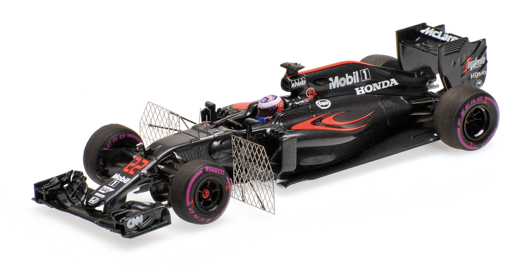 MCLAREN HONDA MP4-31 - JENSON BUTTON - AERO TEST BARCELONA 4TH MARCH 2016