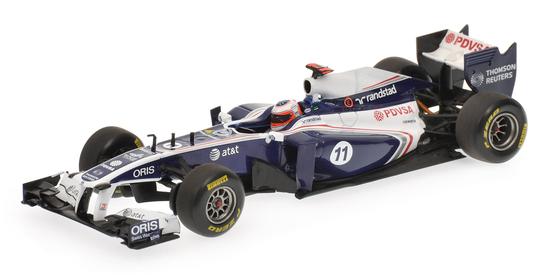 AT&T WILLIAMS COSWORTH FW33 - RUBENS BARRICHELLO - 2011