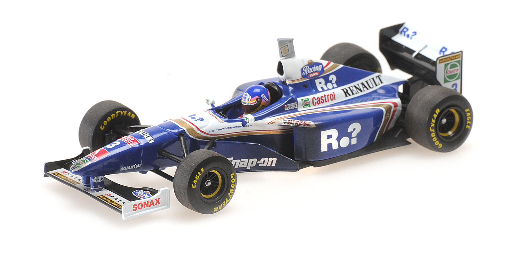WILLIAMS RENAULT FW19 - JACQUES VILLENEUVE - WORLD CHAMPION 1997 - DIRTY VERSION
