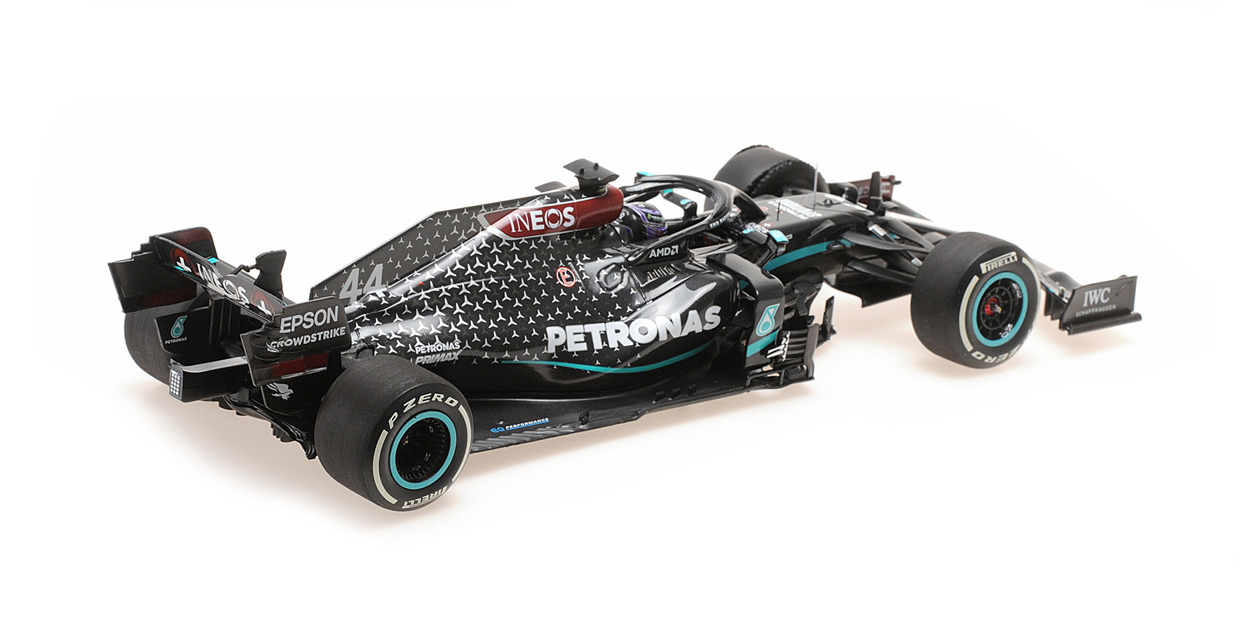 MERCEDES-AMG PETRONAS F1 TEAM W11 EQ PERF. - L. HAMILTON - WINNER BRITISH GP 2020 FLAT TYRE
