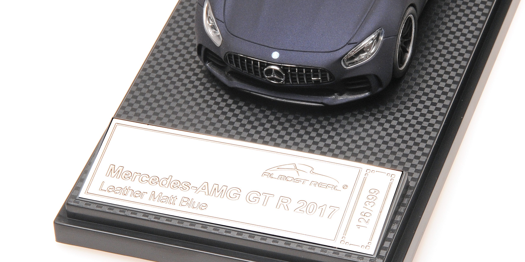 MERCEDES-AMG GT R - LEATHER MATT BLUE