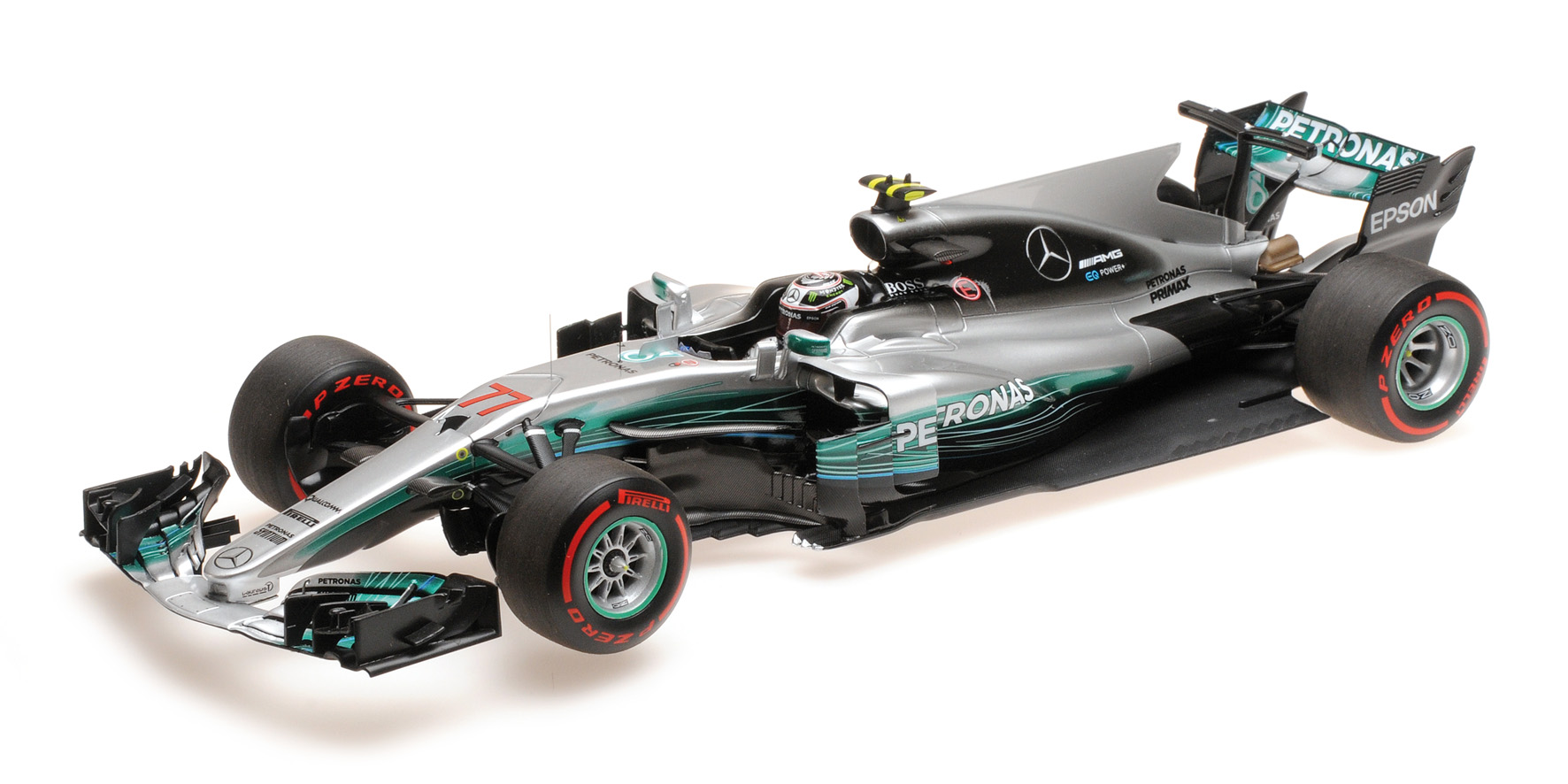 MERCEDES AMG PETRONAS FORMULA ONE TEAM F1 W08 EQ POWER+ - VALTTERI BOTTAS - 1ST WIN RUSSIAN GP 2017