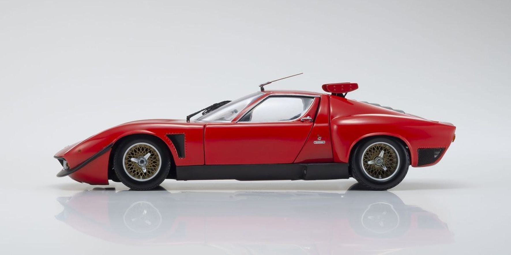 LAMBORGHINI MIURA SVR RED/BLACK