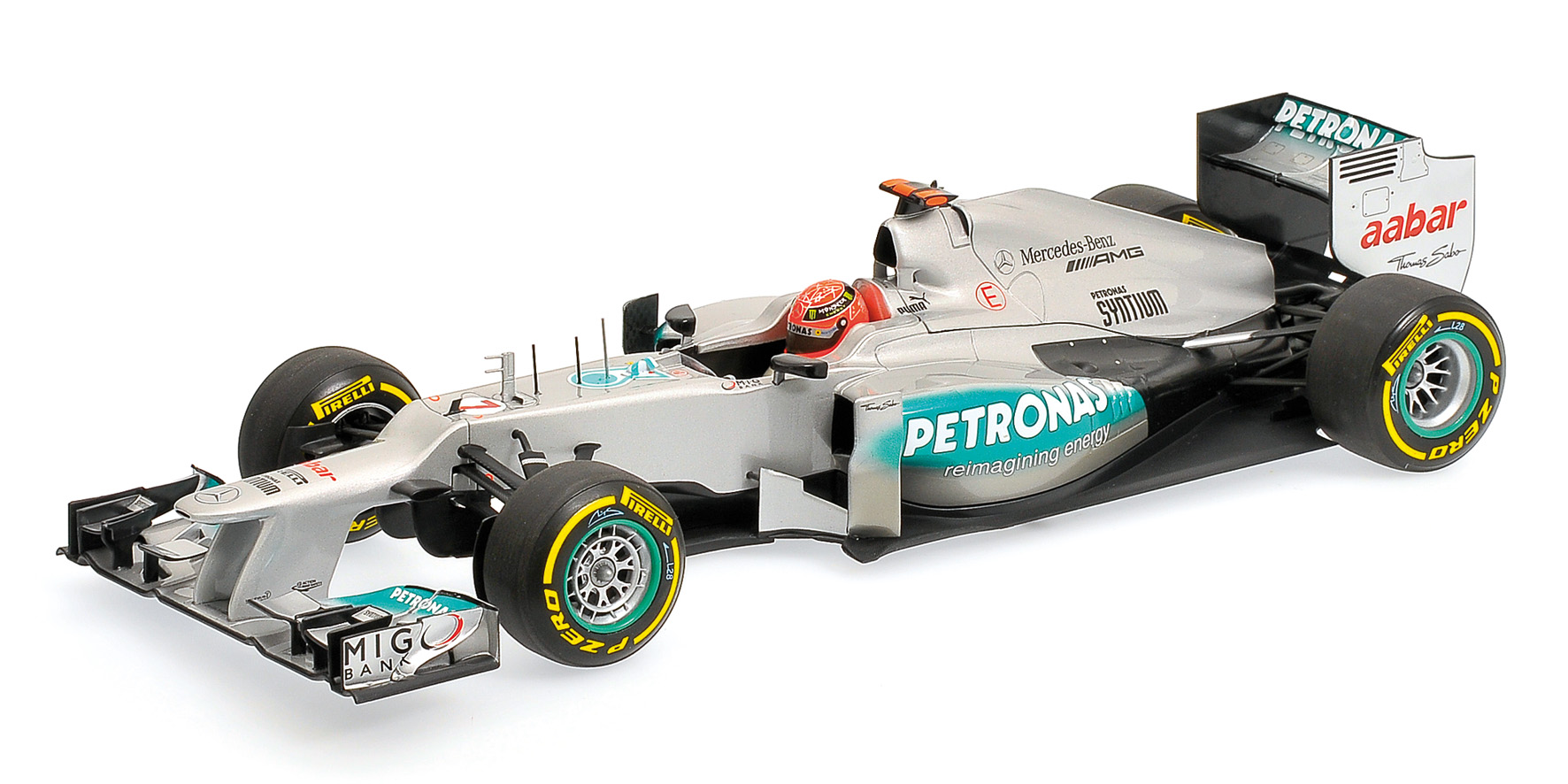 MERCEDES AMG PETRONAS F1 TEAM W03 - MICHAEL SCHUMACHER - 2012