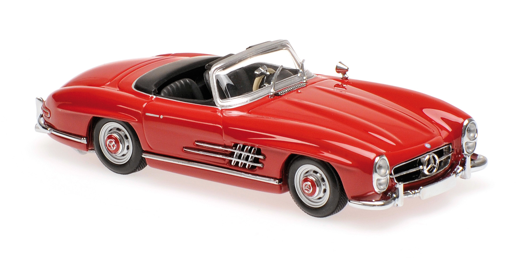 MERCEDES-BENZ 300 SL ROADSTER (W198 II) - 1955 - DARK RED