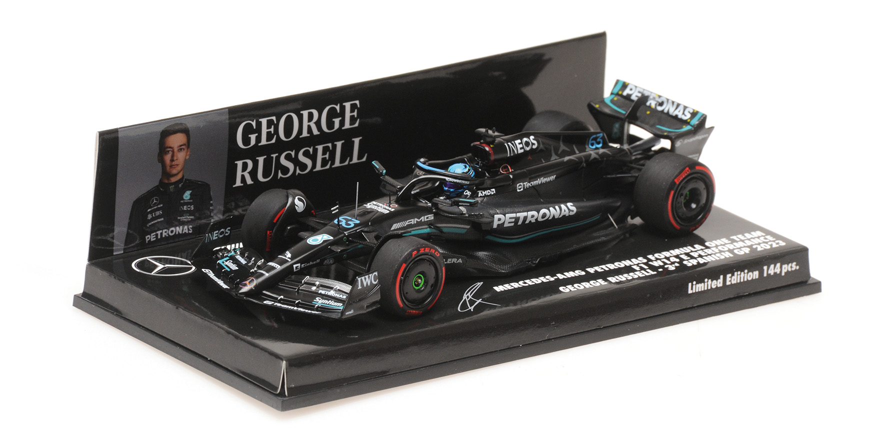 MERCEDES-AMG PETRONAS FORMULA ONE TEAM F1 W14 E PERFORMANCE - GEORGE RUSSELL - 3RD SPAIN GP 2023