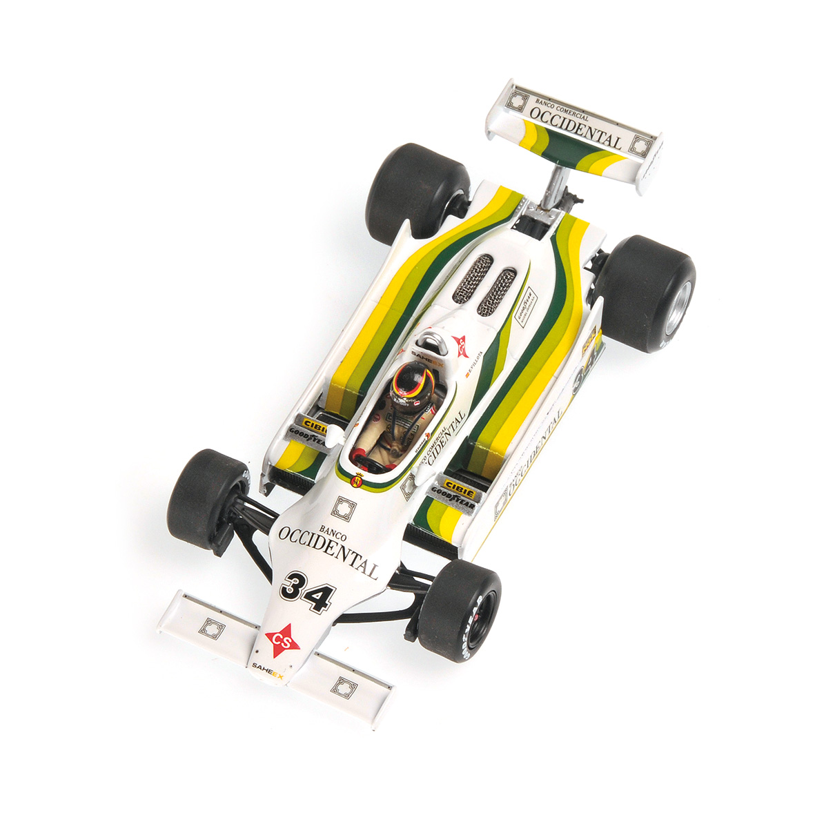 WILLIAMS FORD FW07 - EMILIO DE VILLOTA - SPANISH GP 1980
