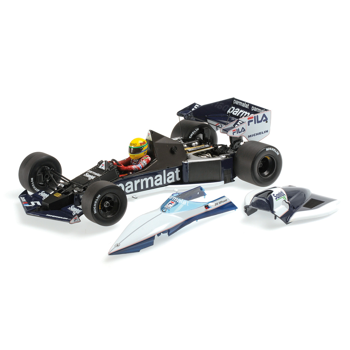 BRABHAM BMW BT52B - AYRTON SENNA - TEST CAR PAUL RICARD 1983