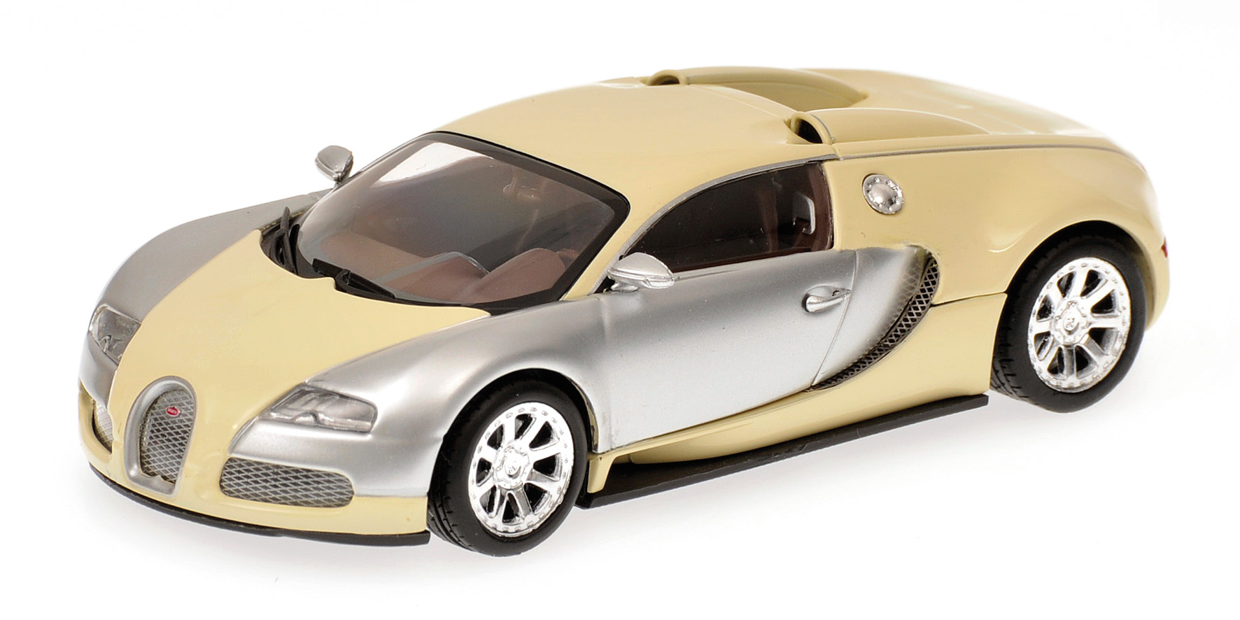BUGATTI VEYRON EDITION CENTENAIRE - 2009 - CHROME/BEIGE