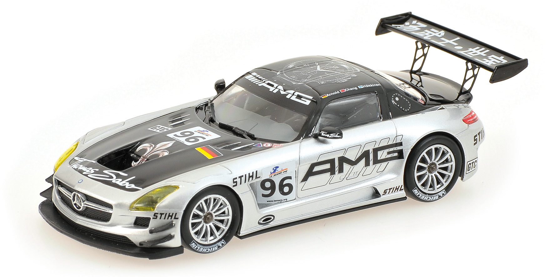 MERCEDES-BENZ SLS AMG GT3 - CUSTOMER SPORTS TEAM AMG CHINA - HÄKKINEN/CHENG/ARNOLD - 6H ZHUHAI 2011
