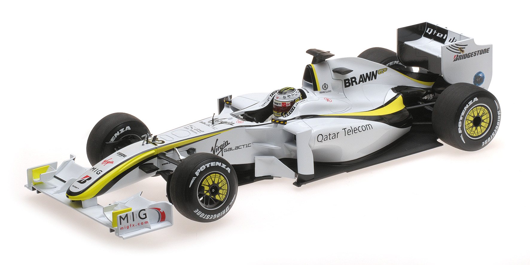 BRAWN GP BGP001 - JENSON BUTTON - WORLD CHAMPION 2009
