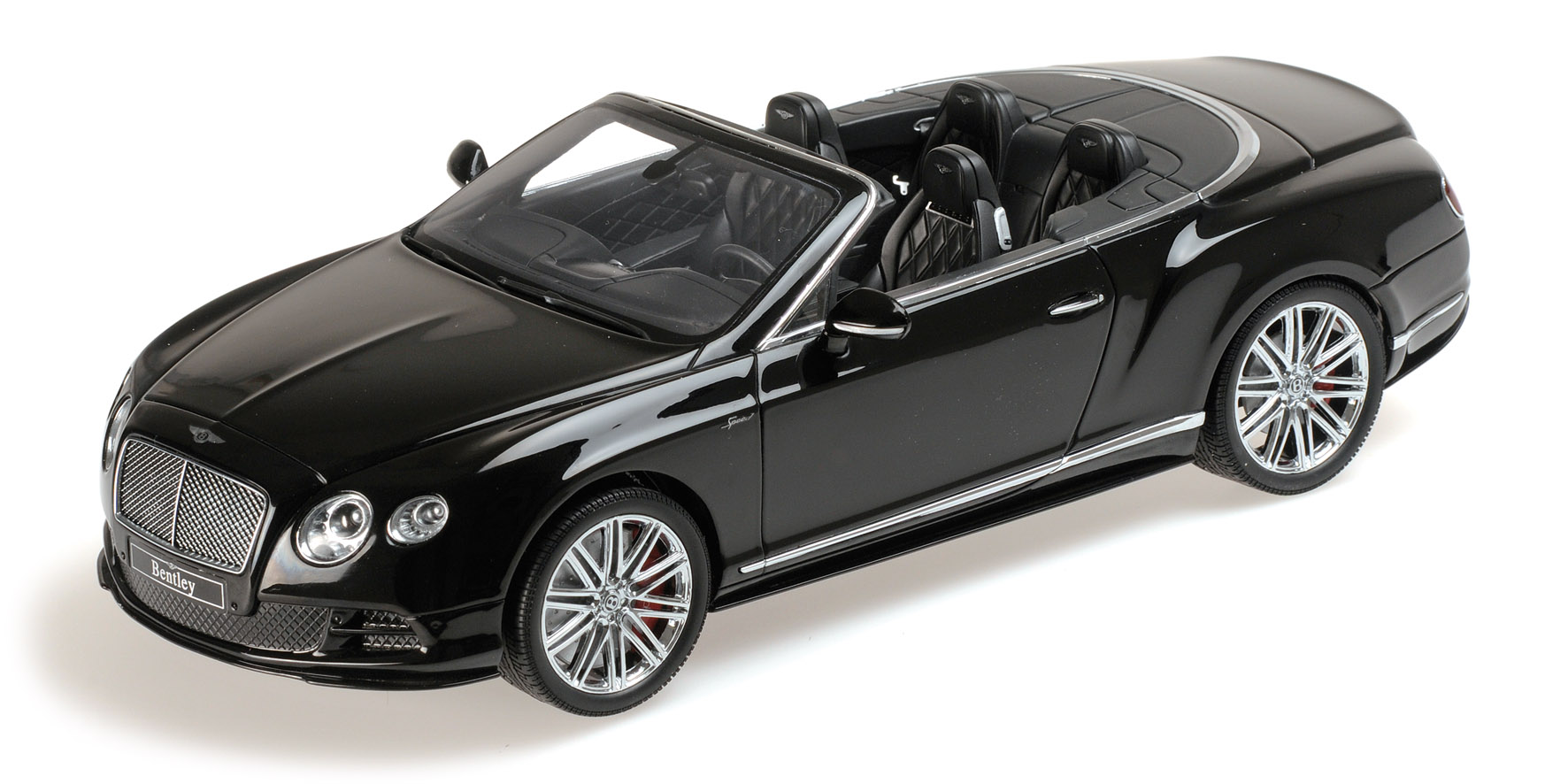 BENTLEY CONTINENTAL GT SPEED CONVERTIBLE - 2015 - BLACK