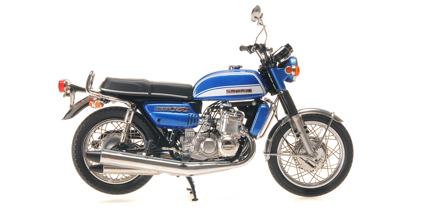 SUZUKI GT 750 - 1972 - BLUE METALLIC