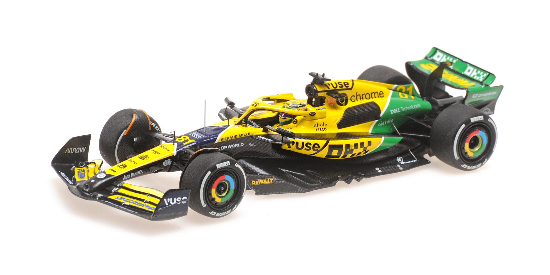 MCLAREN FORMULA 1 TEAM MCL38 - OSCAR PIASTRI - 2ND PLACE MONACO GP 2024