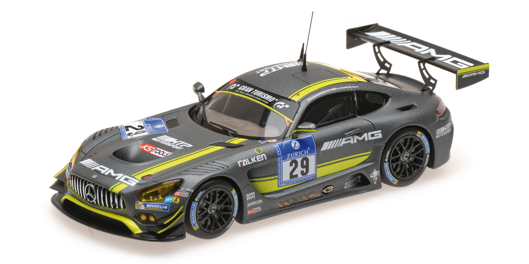 MERCEDES-AMG GT3 - VIETORIS/SEEFRIED/HOHENADEL/VAN DER ZANDE - 2ND 24H NÜRBURGRING 2016