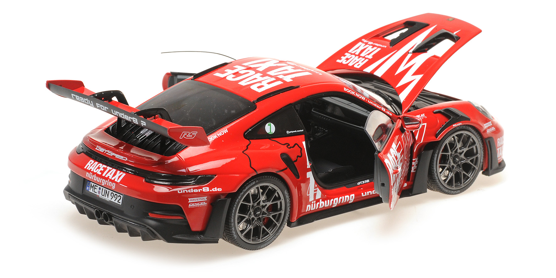 PORSCHE 911 (992) GT3RS - 2024 - RED - GETSPEED RACE TAXI