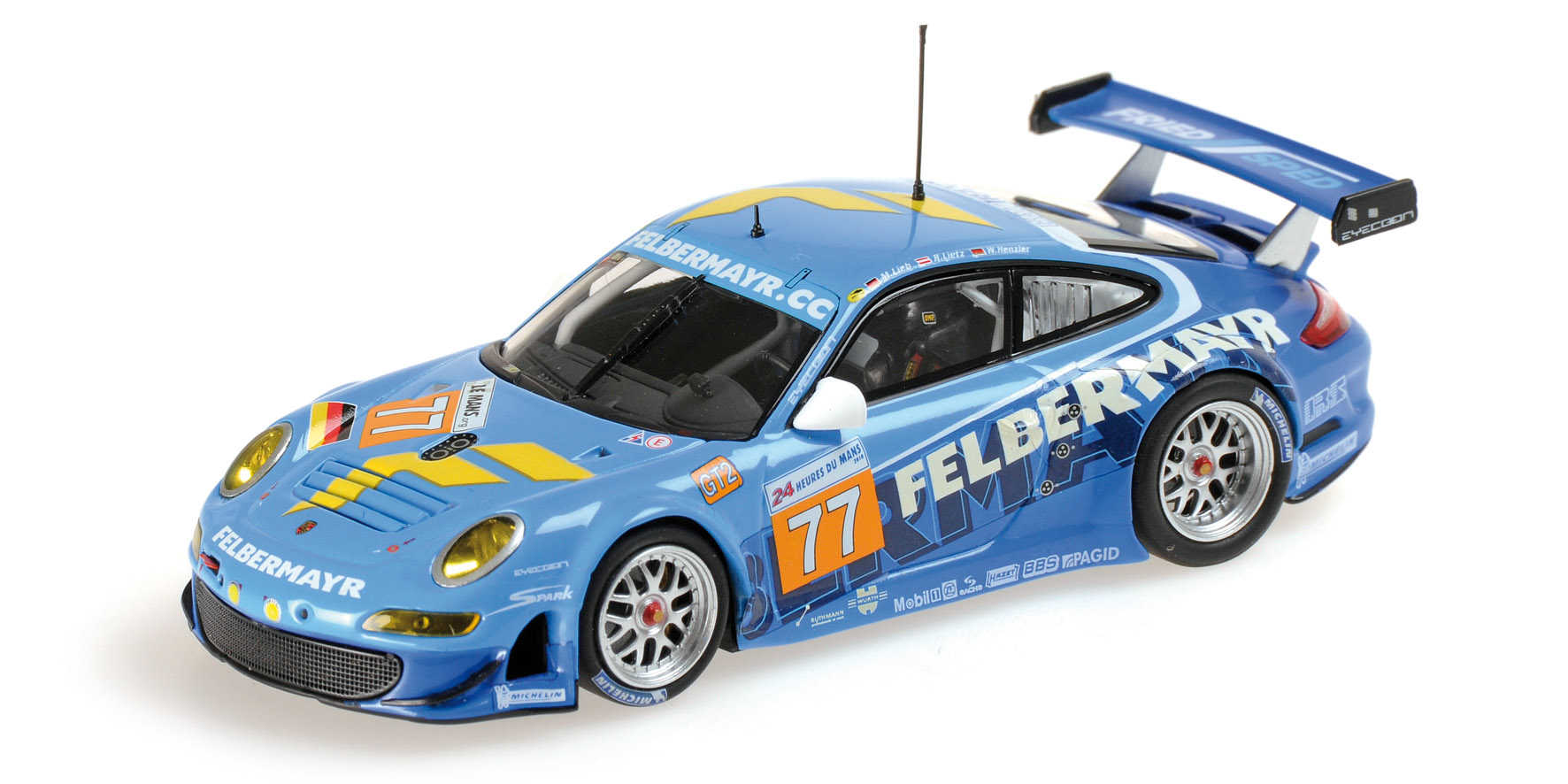 PORSCHE 997 GT3 RSR - TEAM FELBERMAYR - LIEB/LIETZ/HENZLER - 24H LE MANS 2010