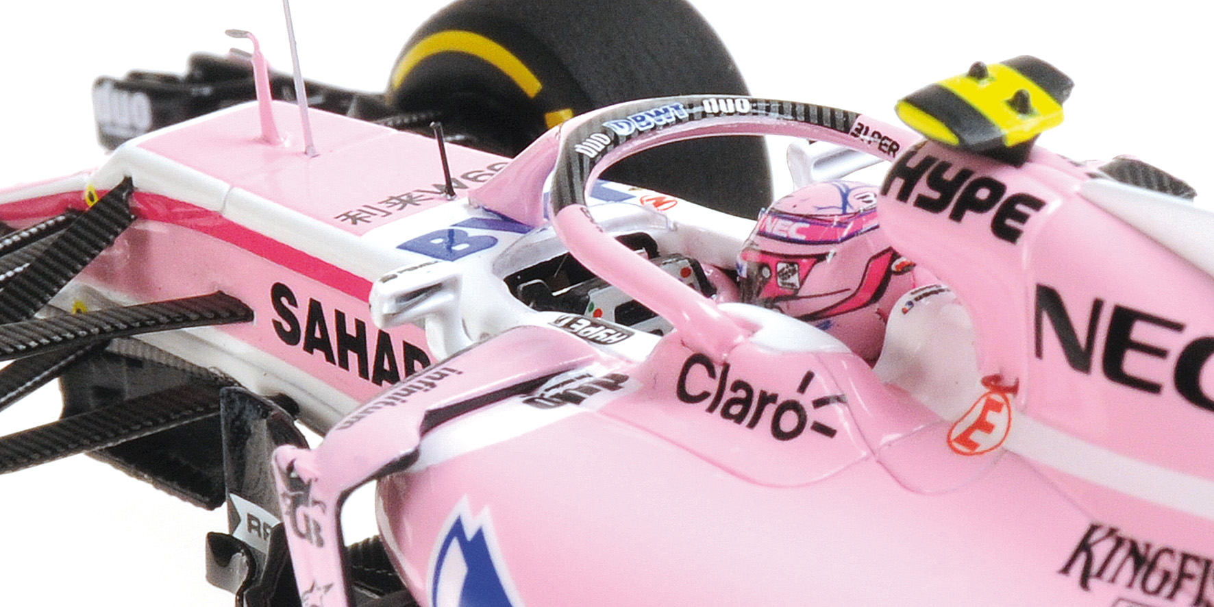 SAHARA FORCE INDIA F1 TEAM - ESTEBAN OCON - SHOWCAR 2018