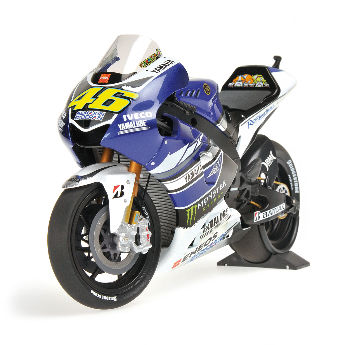 YAMAHA YZR-M1 - VALENTINO ROSSI - TEST JEREZ 2013