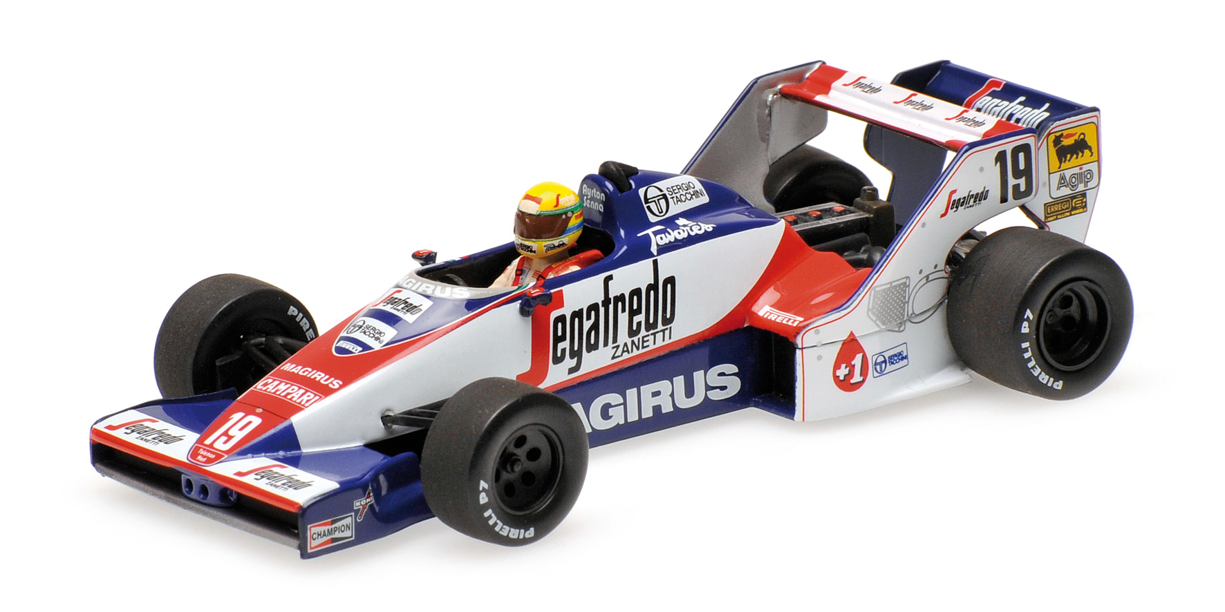 TOLEMAN HART TG183B - AYRTON SENNA - BRAZILIAN GP 1984