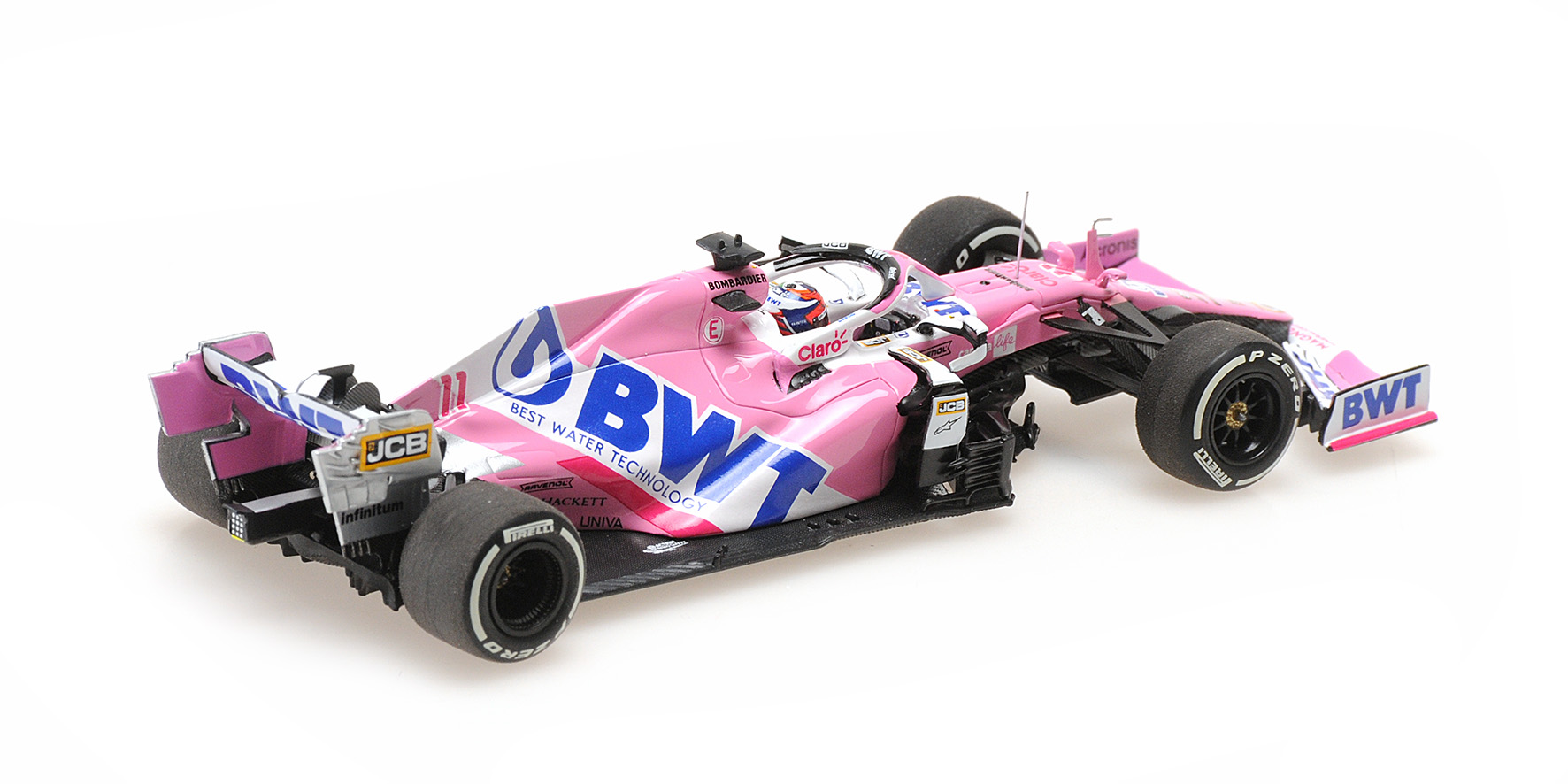 BWT RACING POINT F1 TEAM MERCEDES RP20 - SERGIO PÉREZ - WINNER SAKHIR GP 2020