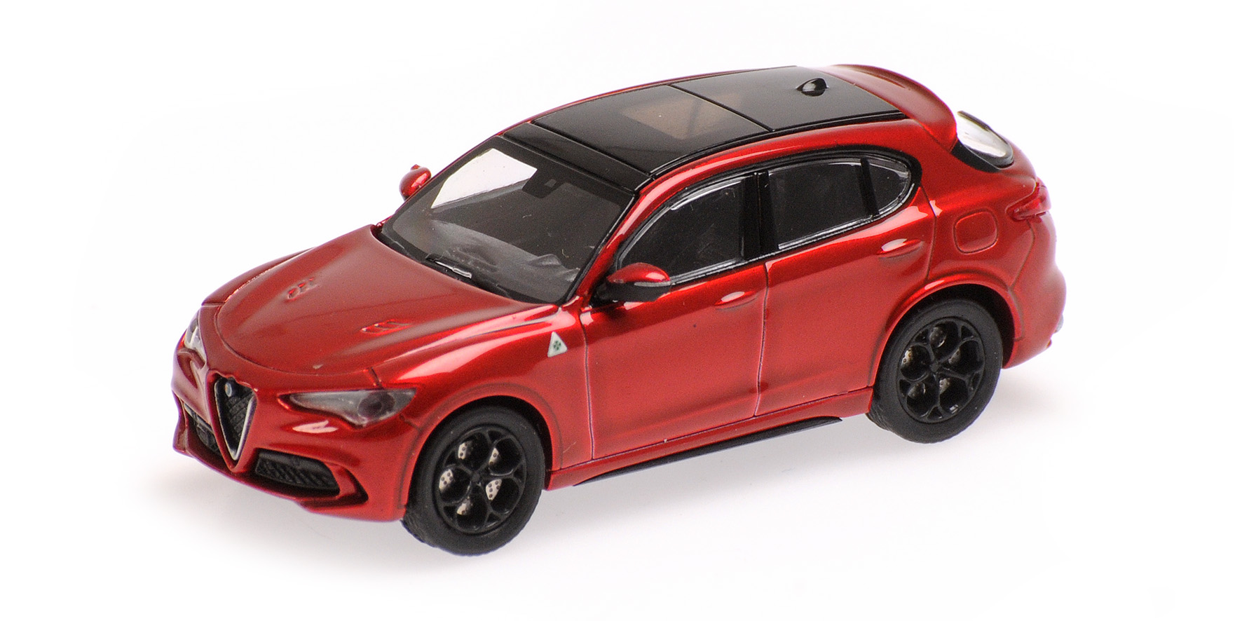 ALFA ROMEO  STELVIO QUADRIFOGLIO - 2018 - RED METALLIC