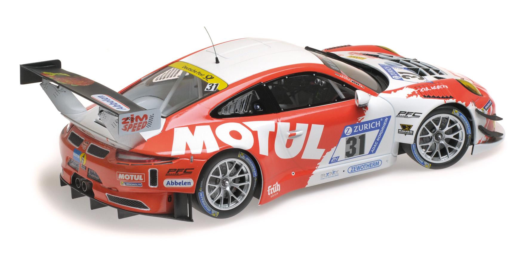PORSCHE 911 GT3 R - FRIKADELLI RACING TEAM - BACHLER/CHRISTENSEN/LUHR/SIEDLER - 24H NÜRBURGRING 2017