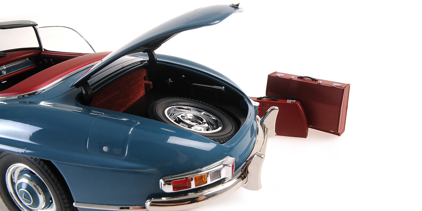 MERCEDES-BENZ 300 SL ROADSTER (W198) - 1957 - BLUE