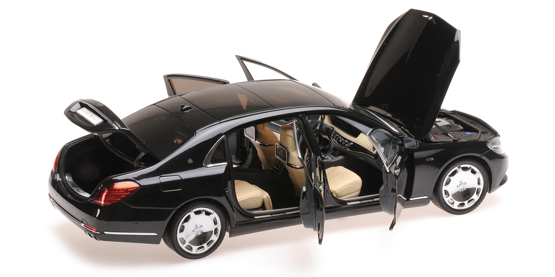 MERCEDES-BENZ S-CLASS MAYBACH - 2016 - OBSIDIAN BLACK