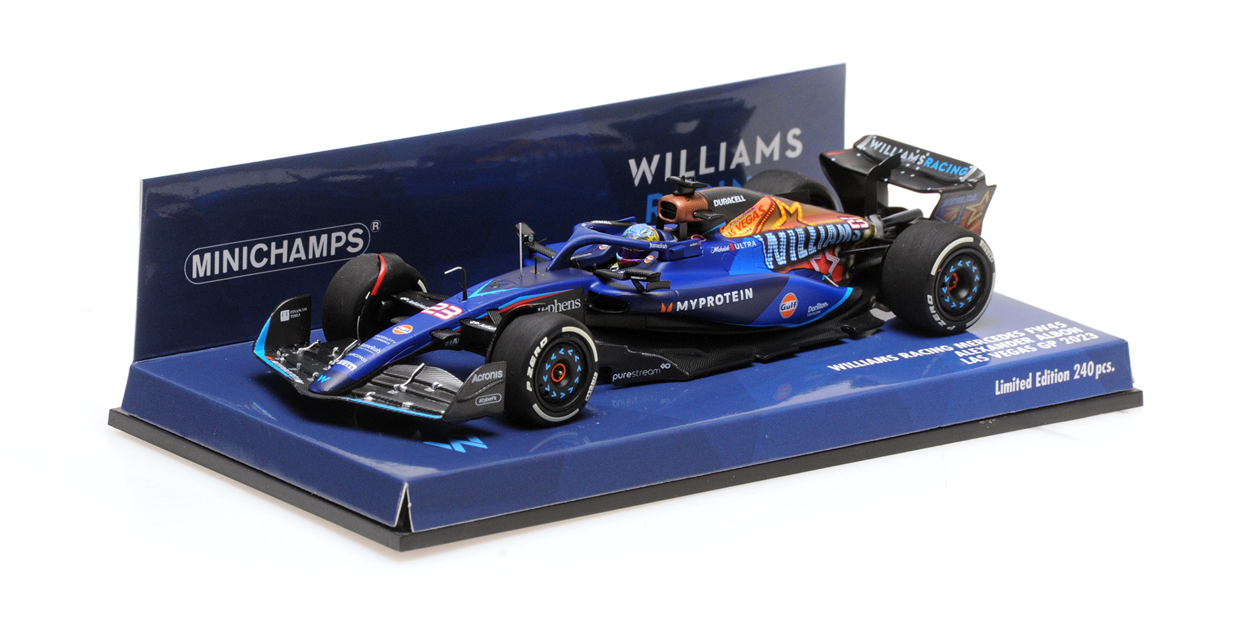 WILLIAMS RACING FW45 - ALEX ALBON - LAS VEGAS GP - 2023