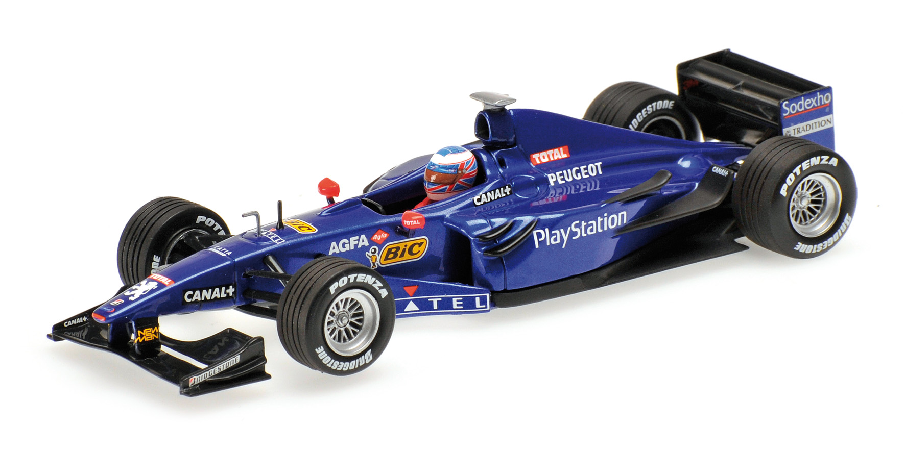 PROST PEUGEOT AP02 - JENSON BUTTON - 1ST F1 TEST DECEMBER 1999