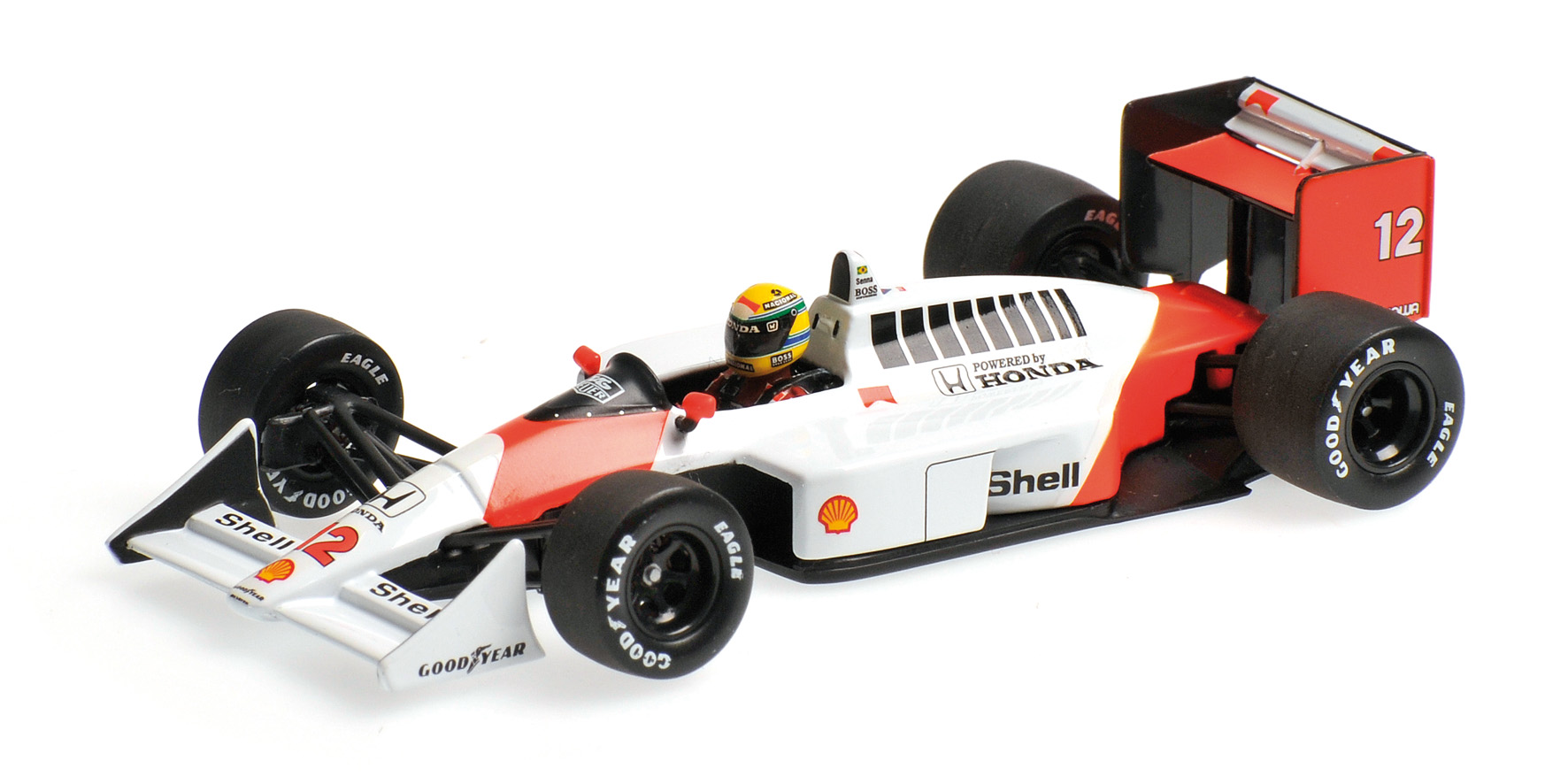 MCLAREN HONDA MP4/4 - AYRTON SENNA - WORLD CHAMPION 1988