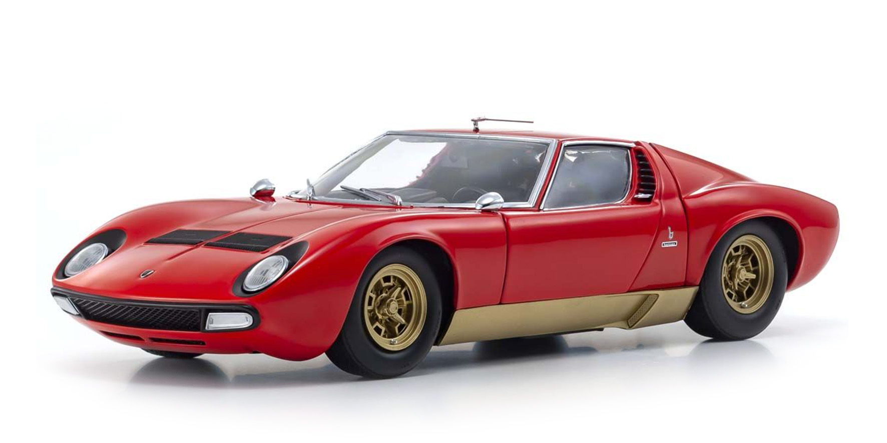 LAMBORGHINI MIURA P400 SV - RED - (08317RG)