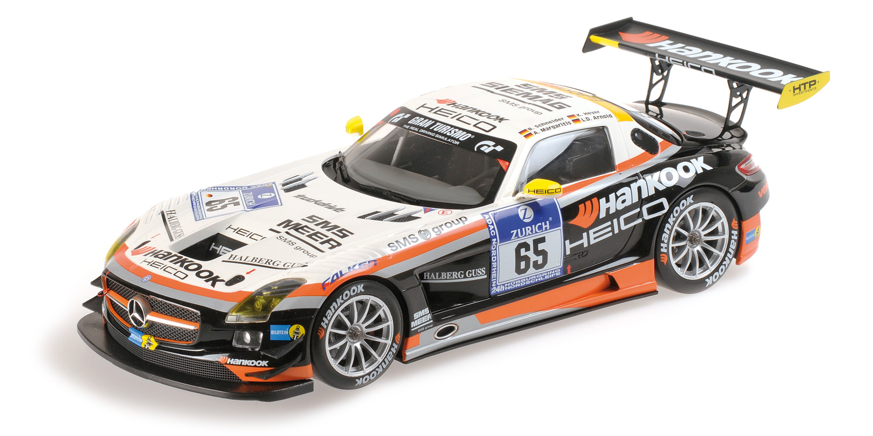 MERCEDES-BENZ SLS AMG GT3 - HEYER/SCHNEIDER/ARNOLD/MARGARITIS - 24H NÜRBURGRING 2012