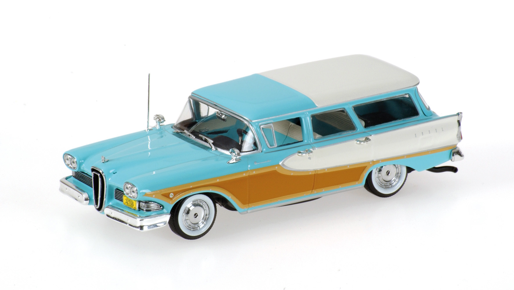 EDSEL BERMUDA STATION WAGON - 1958 - SALMON