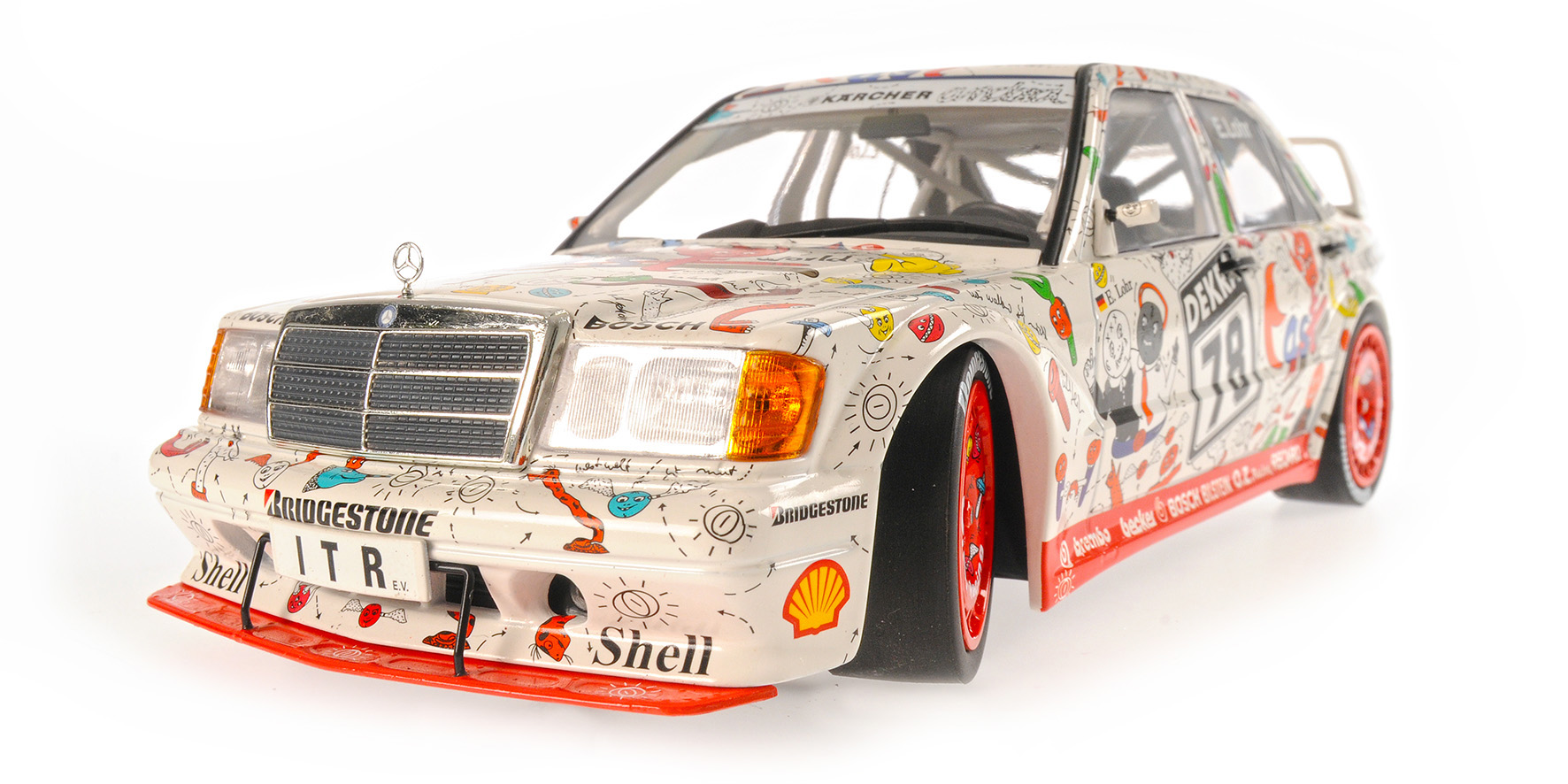 MERCEDES-BENZ 190E 2.5-16 EVO 2 - AMG 'ANDORA' - ELLEN LOHR - DTM 1991