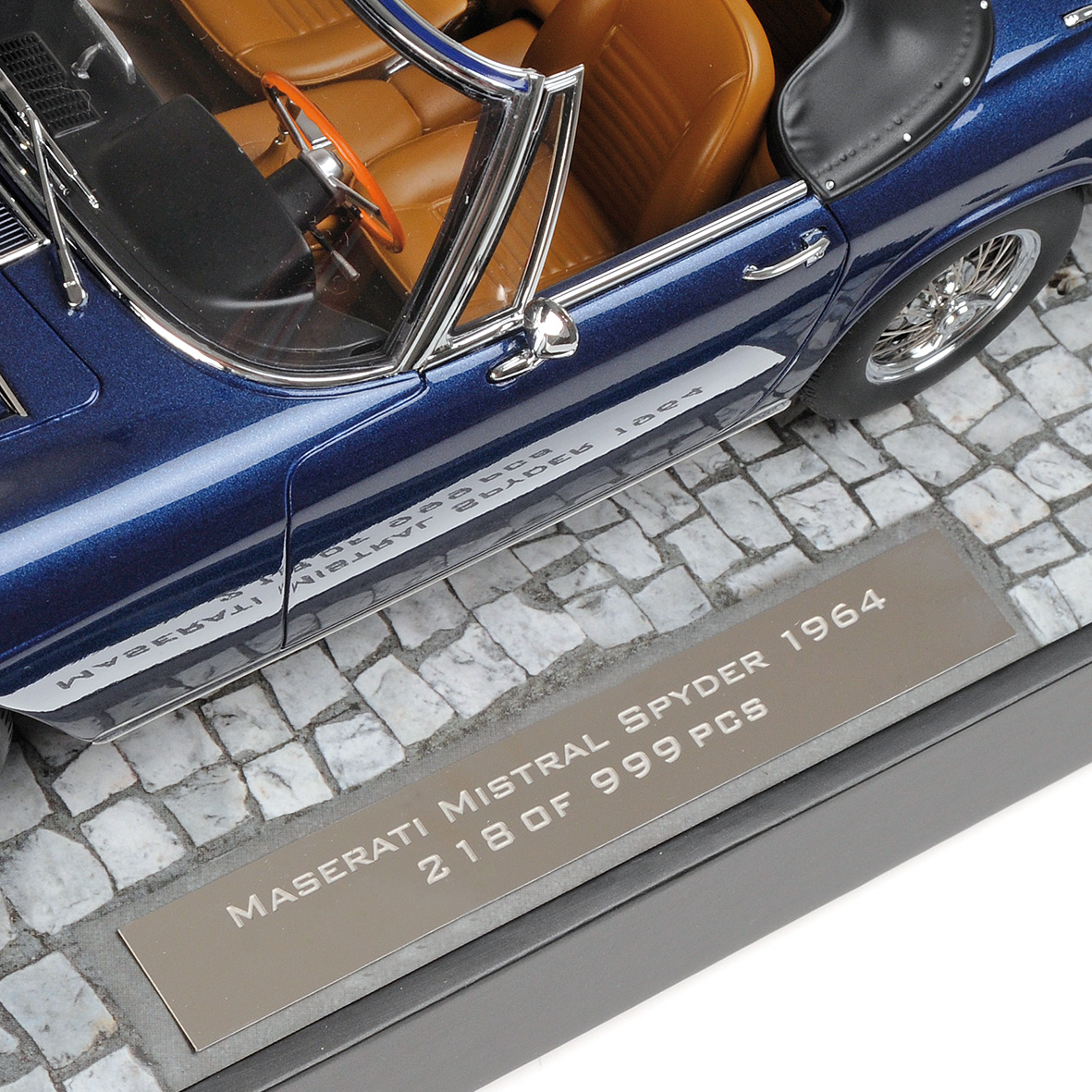 MASERATI MISTRAL SPYDER - 1964 - BLUE METALLIC