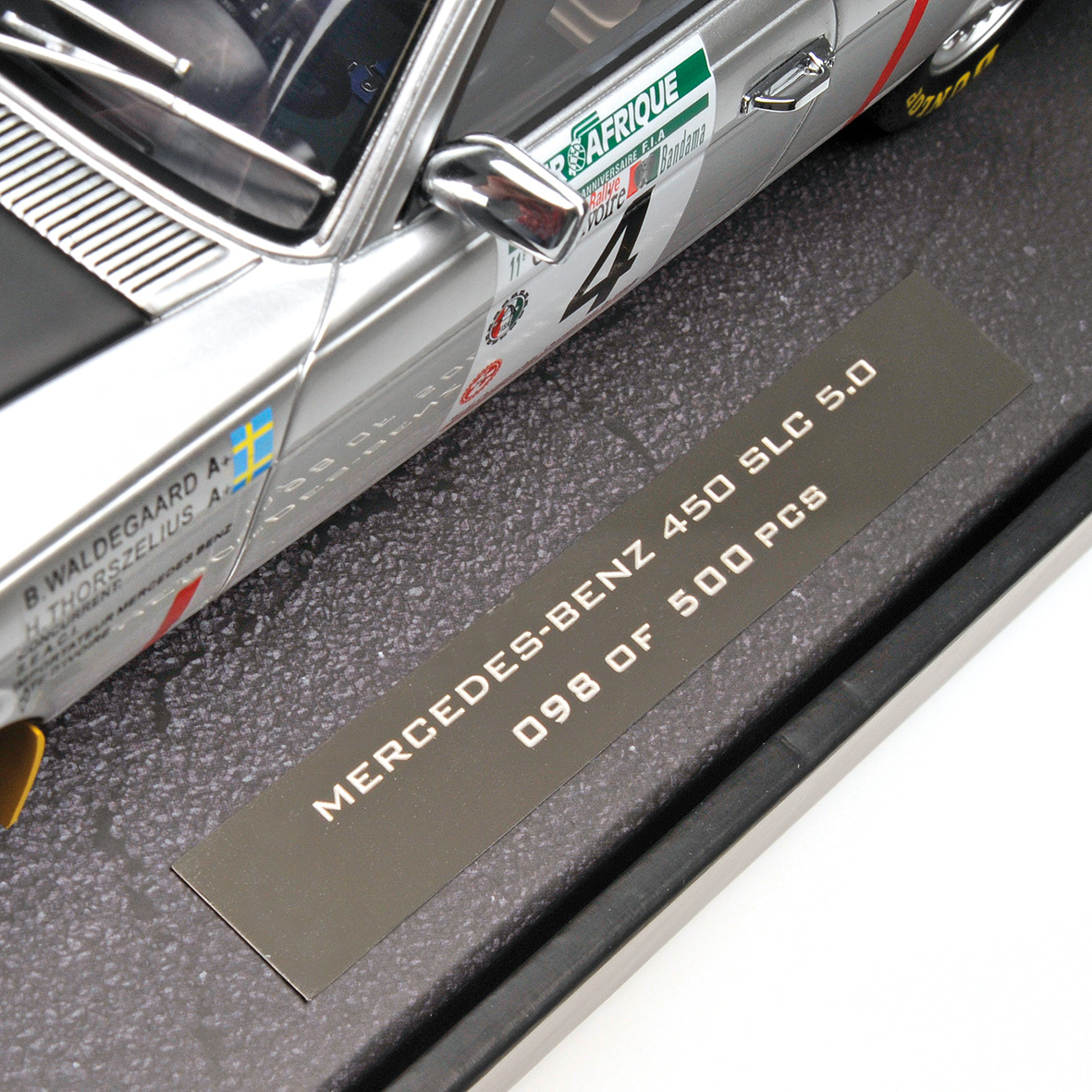 MERCEDES-BENZ 450 SLC 5.0 - WALDEGAARD/THORSZELIUS - RALLY BANDAMA 1979