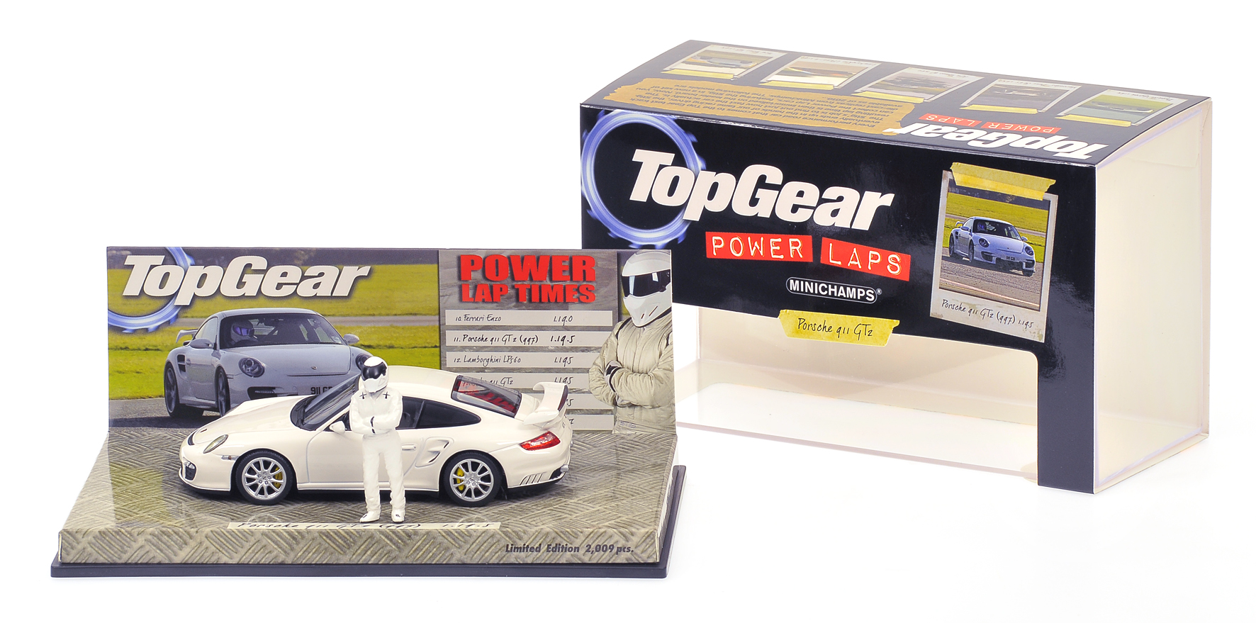 PORSCHE 911 GT2 (997) - 2007 - WHITE - 'TOP GEAR'