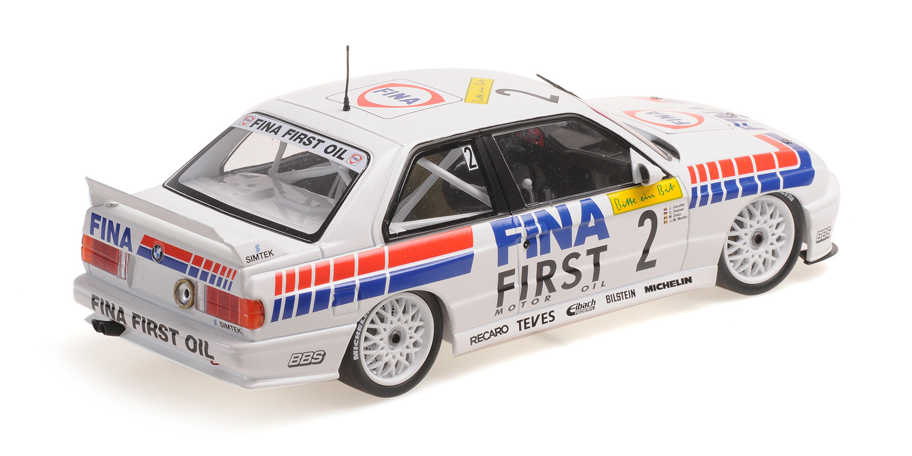 BMW M3 - FINA MOTORSPORT TEAM - CECOTTO/DANNER/MARTIN/DUEZ - WINNER 24H NRING 1992