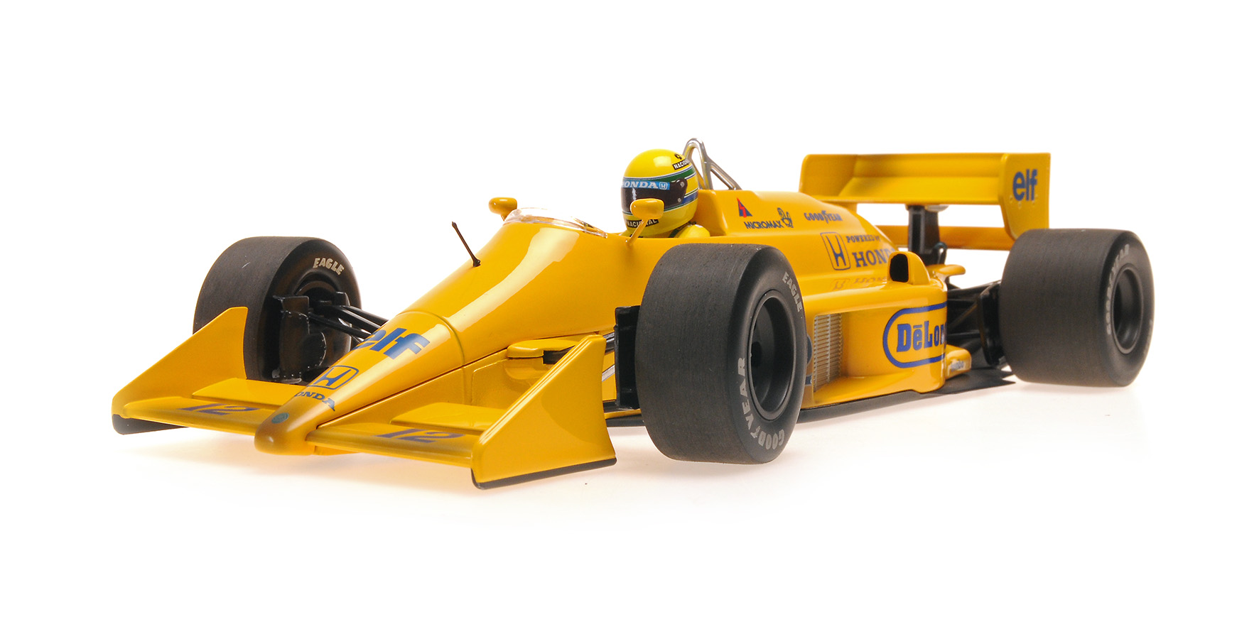 LOTUS HONDA 99T - AYRTON SENNA - 1ST WIN MONACO GP 1987 - DIRTY VERSION